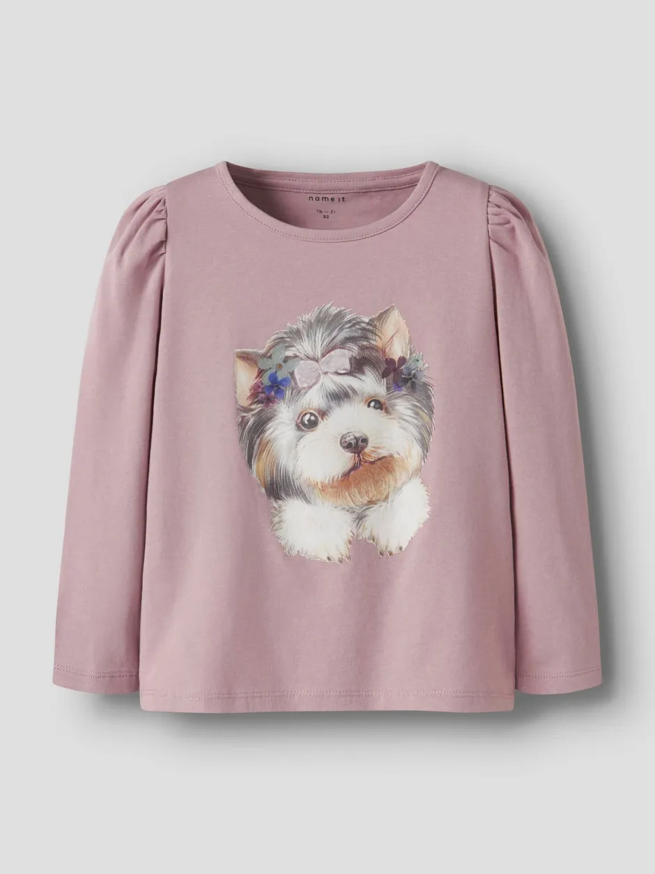 lasten pitkähihainen paita, NMFNINEA LS TOP>Name It Hot