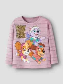 lasten pitkähihainen paita NMFJANNET PAW LS NREG TOP,>Name It Discount