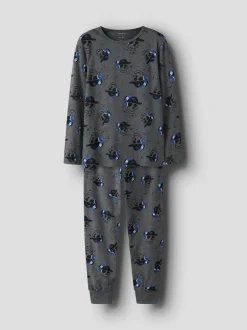 lasten pyjama, NKMNIGHTSET DARK GREY SKULL>Name It Clearance