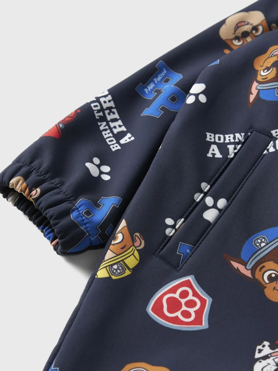 lasten softshellhaalari, NMFALFA PAWPATROL SOFTSHELL>Name It Discount
