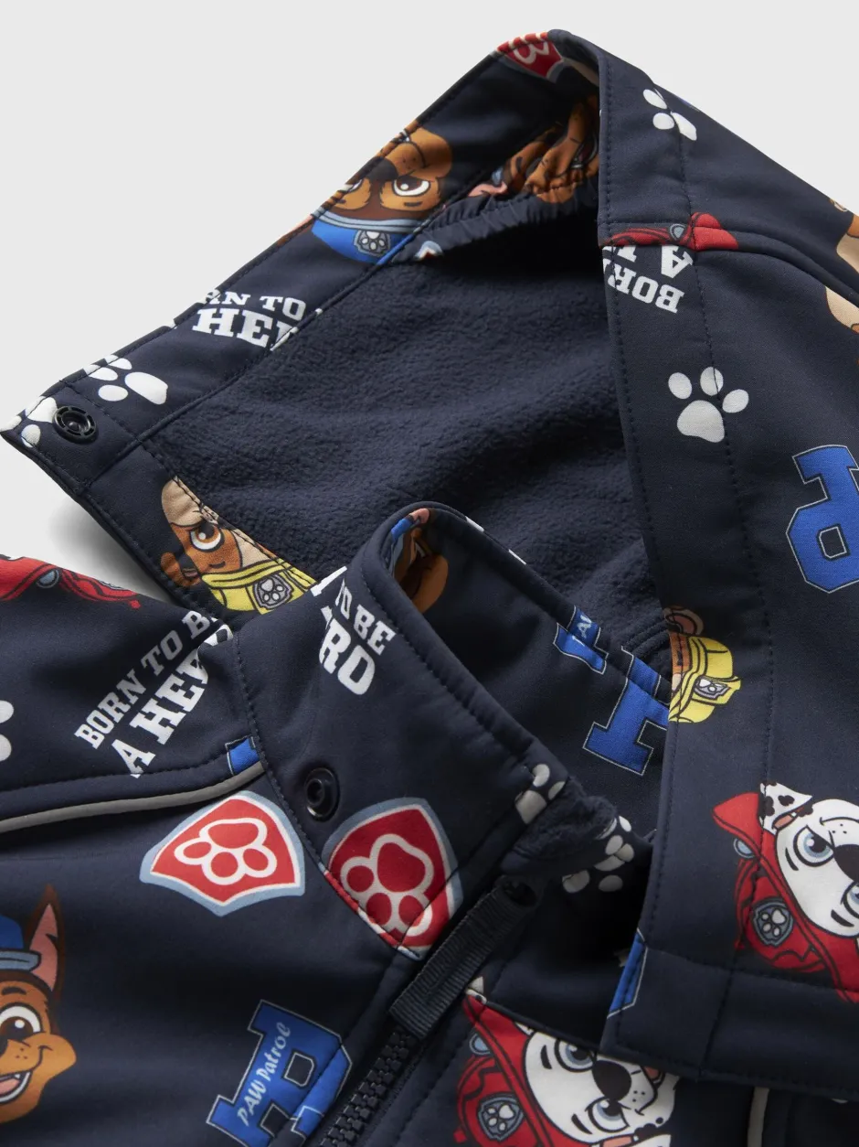 lasten softshellhaalari, NMFALFA PAWPATROL SOFTSHELL>Name It Discount