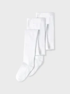 Lasten Sukkahousut, NKNPANTYHOSE 2P SOLID NOOS>Name It