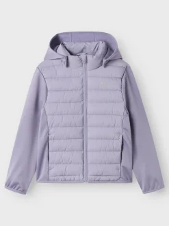 lasten takki, NKNMIO HYBRID JACKET Liila>Name It New