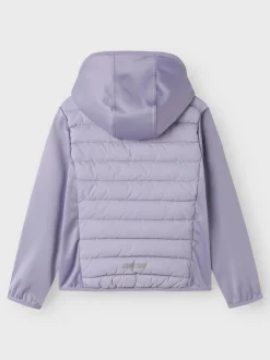 lasten takki, NKNMIO HYBRID JACKET Liila>Name It New