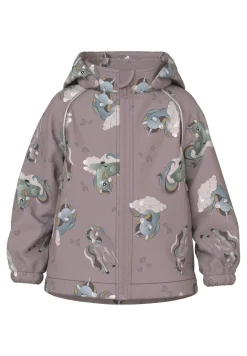 Lasten Takki, NMFALFA08 SOFTSHELL JACKET UNICORNS i>Name It New