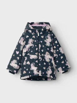 lasten takki, NMFMAXI JACKET UNICORN HEART>Name It Best