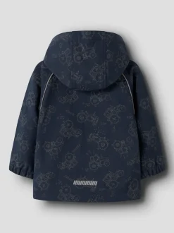 lasten takki, NMMALFA SOFTSHELL JACKET AOP><noscript><img width=