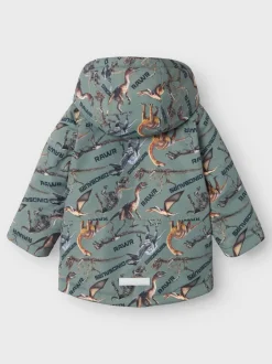 Lasten Takki, NMMMAX JACKET AOP Vihreä Kuosi>Name It Sale