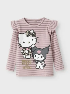 lasten toppi, NMFASANNA HELLO KITTY LS TOP BOX SKY>Name It