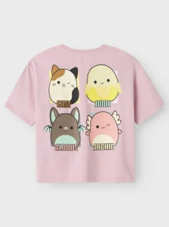 lasten t-paita, NKFMOMI SQUISH SS RLX TOP>Name It Best