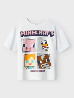 lasten t-paita, NKFOXAJA MINECRAFT SS REG TOP>Name It Online