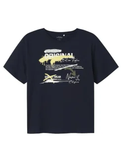 lasten t-paita, NKMVILOGO SS TOP>Name It Online