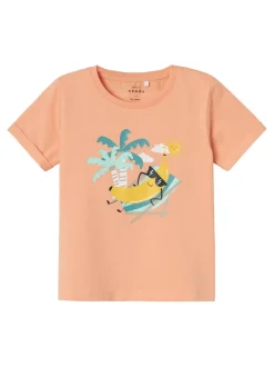 Lasten T-Paita, NMMVUX SS TOP>Name It New