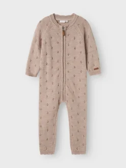 Lasten villahaalari NMMWRILLA WOOL LS KNIT SUIT,>Name It Online