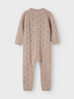 Lasten villahaalari NMMWRILLA WOOL LS KNIT SUIT,>Name It Online