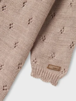 Lasten villahaalari NMMWRILLA WOOL LS KNIT SUIT,><noscript><img width=