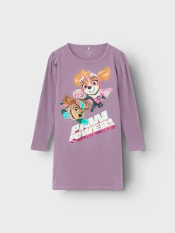 lasten yöpaita, NMFODENA PAWPATROL NIGHTGOWN Liila>Name It Sale