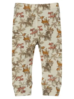 pitkälahkeiset alushousut, NBMWANG WOOL NEEDLE LONGJOHN Beige Kuosi>Name It Hot