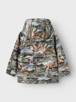 takki, NMMALFA08 JACKET DINO WORLD Armeijanvihreä>Name It New