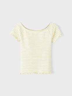 t-paita, NKFJAMY SLIM OFFSHOULDER TOP><noscript><img width=