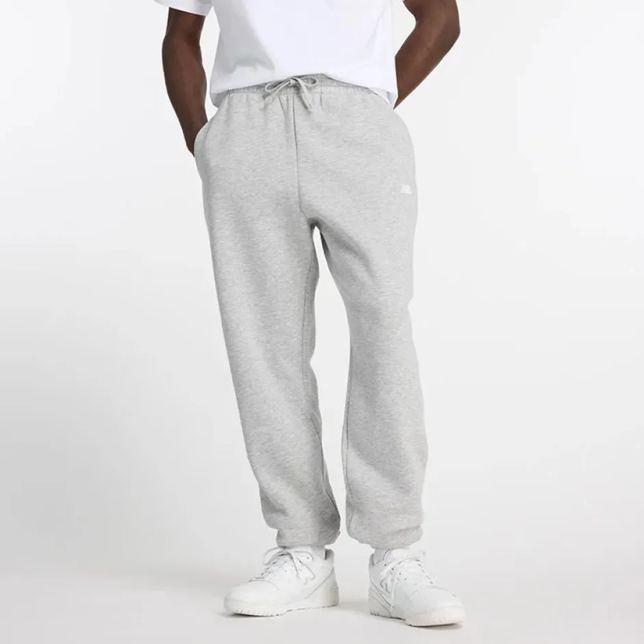 miesten collegehousut Sport Essentials Fleece Jogger Pants, vaaleanharmaa>New Balance Outlet