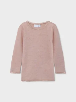 NMWANG WOOL NEEDLE LS TOP NOOS>Name It Clearance