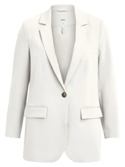 Naisten Bleiseri OBJSIGRID LS BLAZER NOOS Luonnonvalkoinen><noscript><img width=
