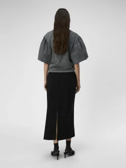 naisten hame, OBJLISA MW LONG SKIRT>Object Outlet