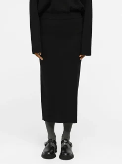 naisten hame, OBJREYNARD HW KNIT SKIRT>Object Sale