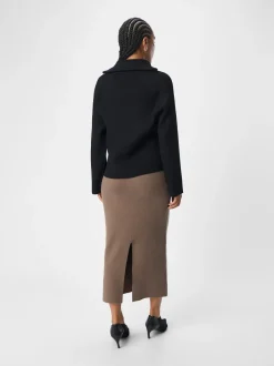 naisten hame, OBJREYNARD HW KNIT SKIRT>Object New