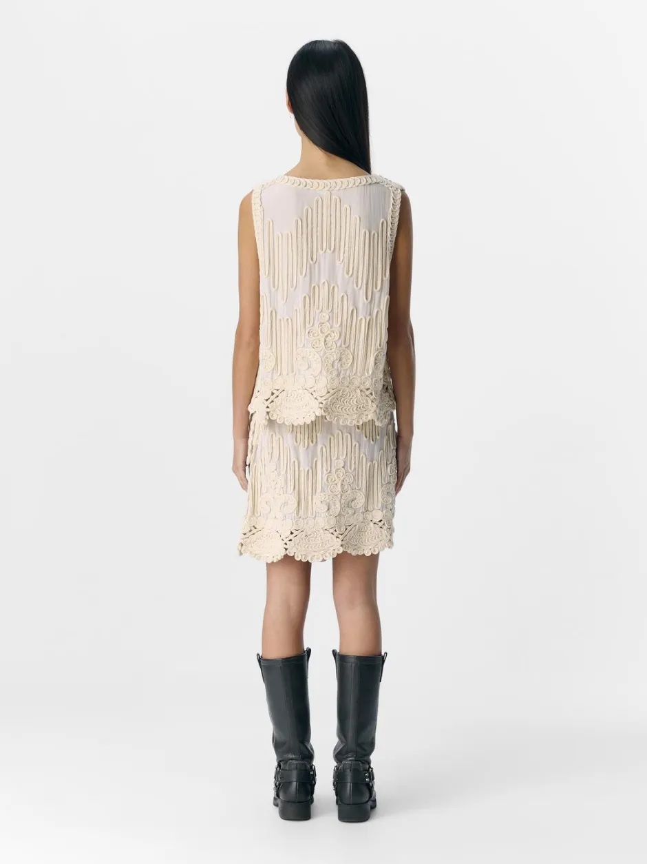 naisten hihaton, OBJPRIMA RE S/L KNIT TOP CC2 SS>Object Sale