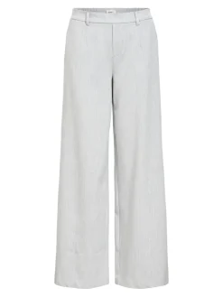 Naisten Housut OBJLISA WIDE PANT NOOS><noscript><img width=