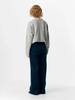 naisten housut, OBJGALA MW RE WIDE PANTS>Object Outlet