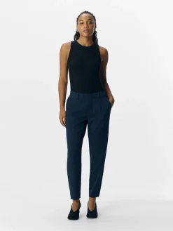 naisten housut OBJLISA SLIM PANT NOOS,>Object Clearance
