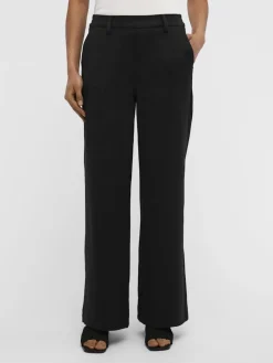 Naisten Housut OBJLISA WIDE PANT NOOS>Object Hot
