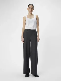 Naisten Housut, OBJLISA WIDE PANT NOOS H><noscript><img width=