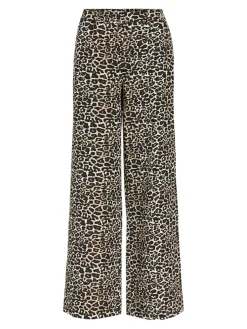 naisten housut, OBJALBA LISA WIDE PANT PRINT><noscript><img width=