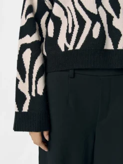 naisten neule, OBJENA L/S LO KNIT PULLOVER><noscript><img width=