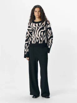 naisten neule, OBJENA L/S LO KNIT PULLOVER><noscript><img width=