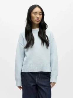 naisten neulepusero Objsima L/S Lo Knit Pullover Noos,>Object Sale