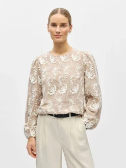 naisten pusero OBJMYA RE L/S Top,>Object Best