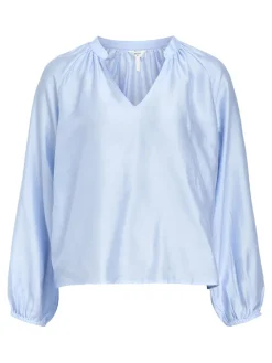 naisten pusero, OBJHEIDI L/S LO V-NECK TOP><noscript><img width=