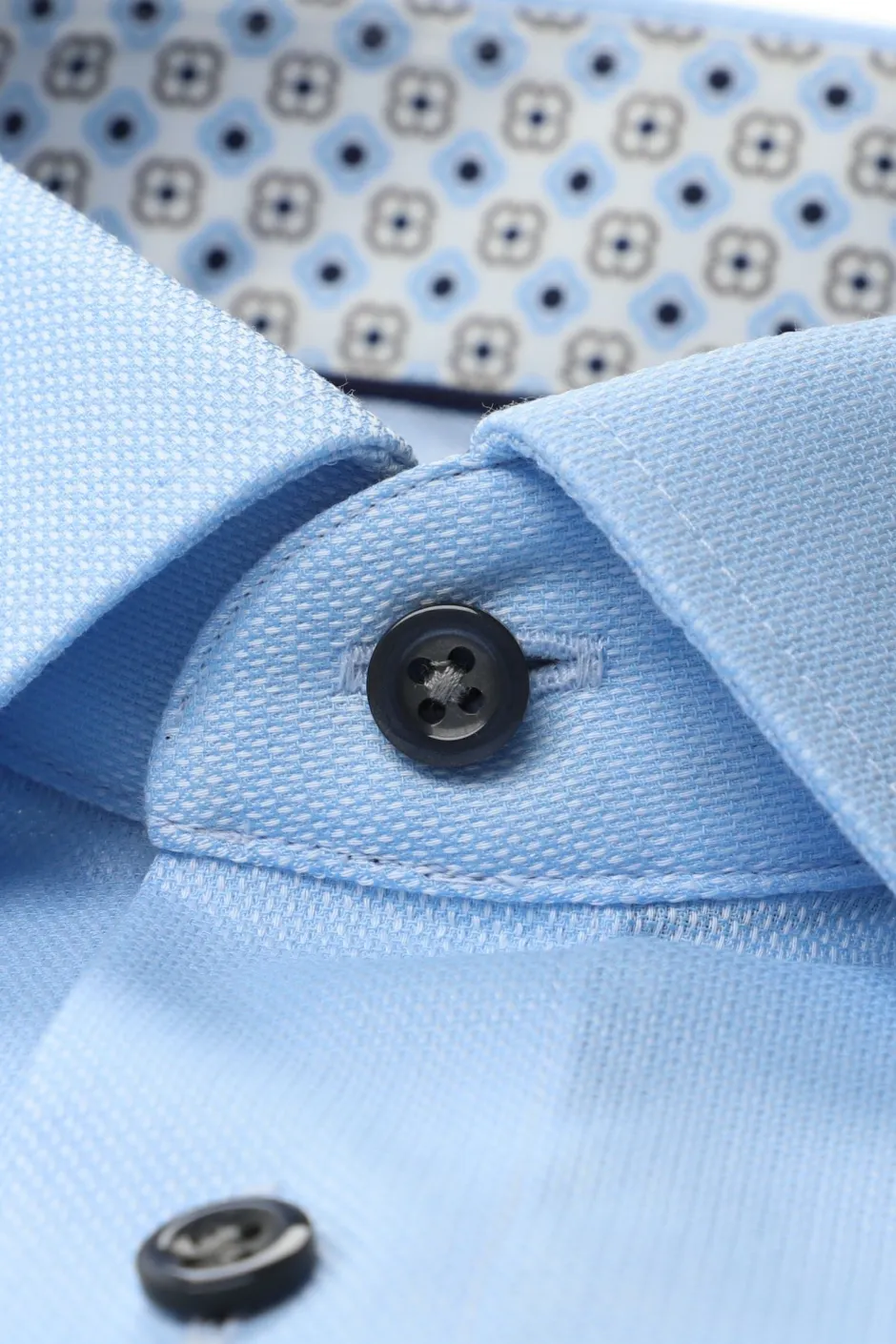 kauluspaita + Hiha Luxor Modern Fit Contrast Print,>Olymp Best