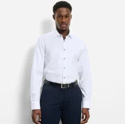 kauluspaita Level 5 Body Fit Contrast Trim Floral,>Olymp