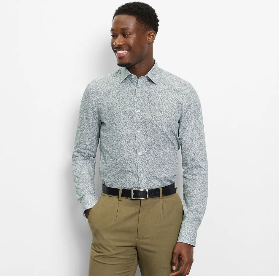 kauluspaita Level 5 Body Fit Microprint,>Olymp Best