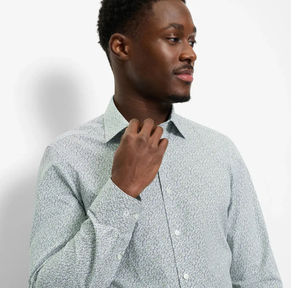 kauluspaita Level 5 Body Fit Microprint,>Olymp Best