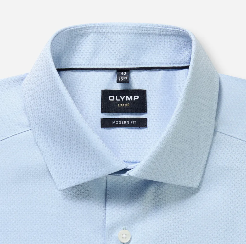 kauluspaita Luxor Modern Fit Light Blue,>Olymp Outlet