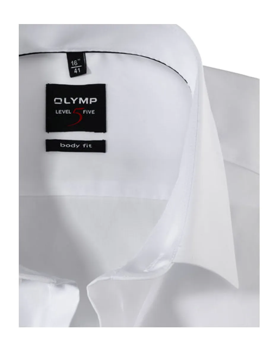 Level Five Kauluspaita, Body Fit Tuplamansetti + hiha>Olymp Clearance