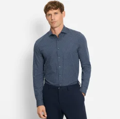 miesten kauluspaita, 097 24/7 - LEVEL 5 JERSEY BODY FIT>Olymp Outlet