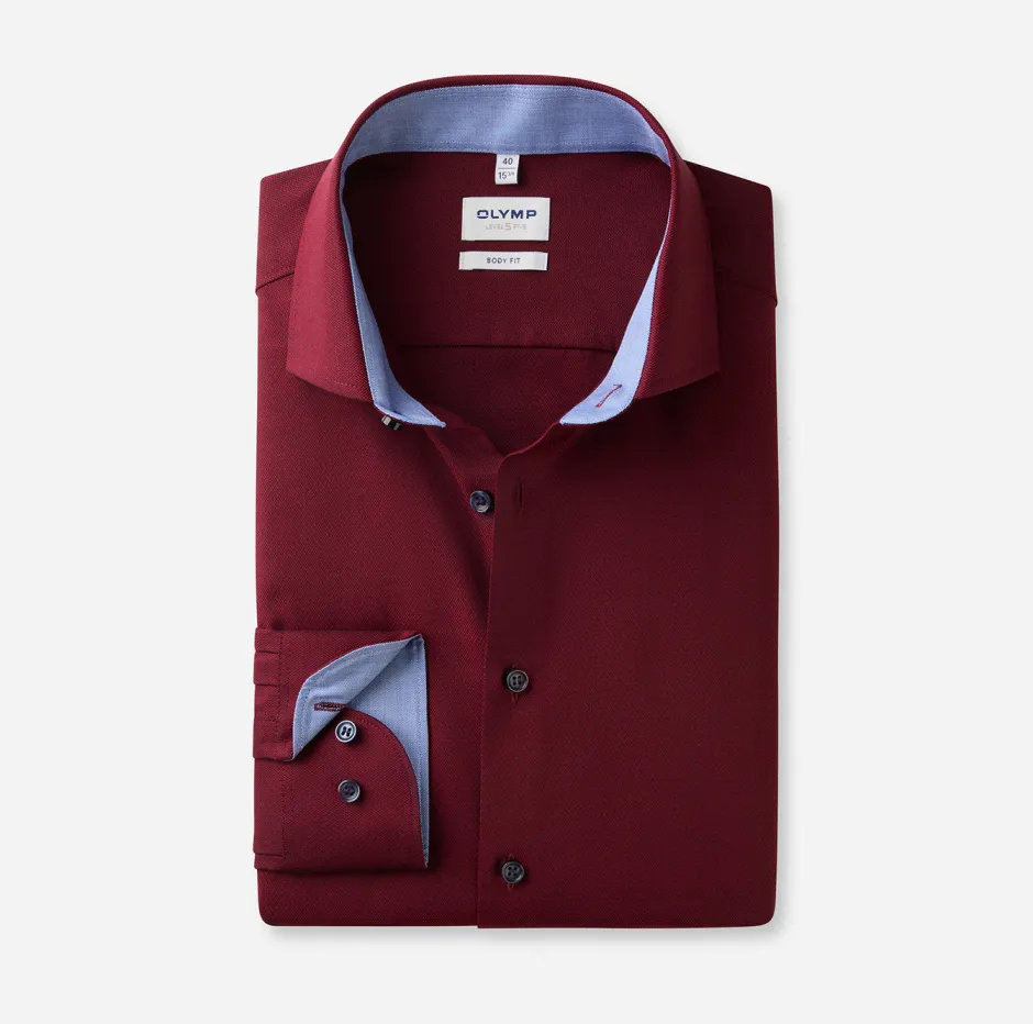 miesten kauluspaita Level Five Body Fit,>Olymp Best